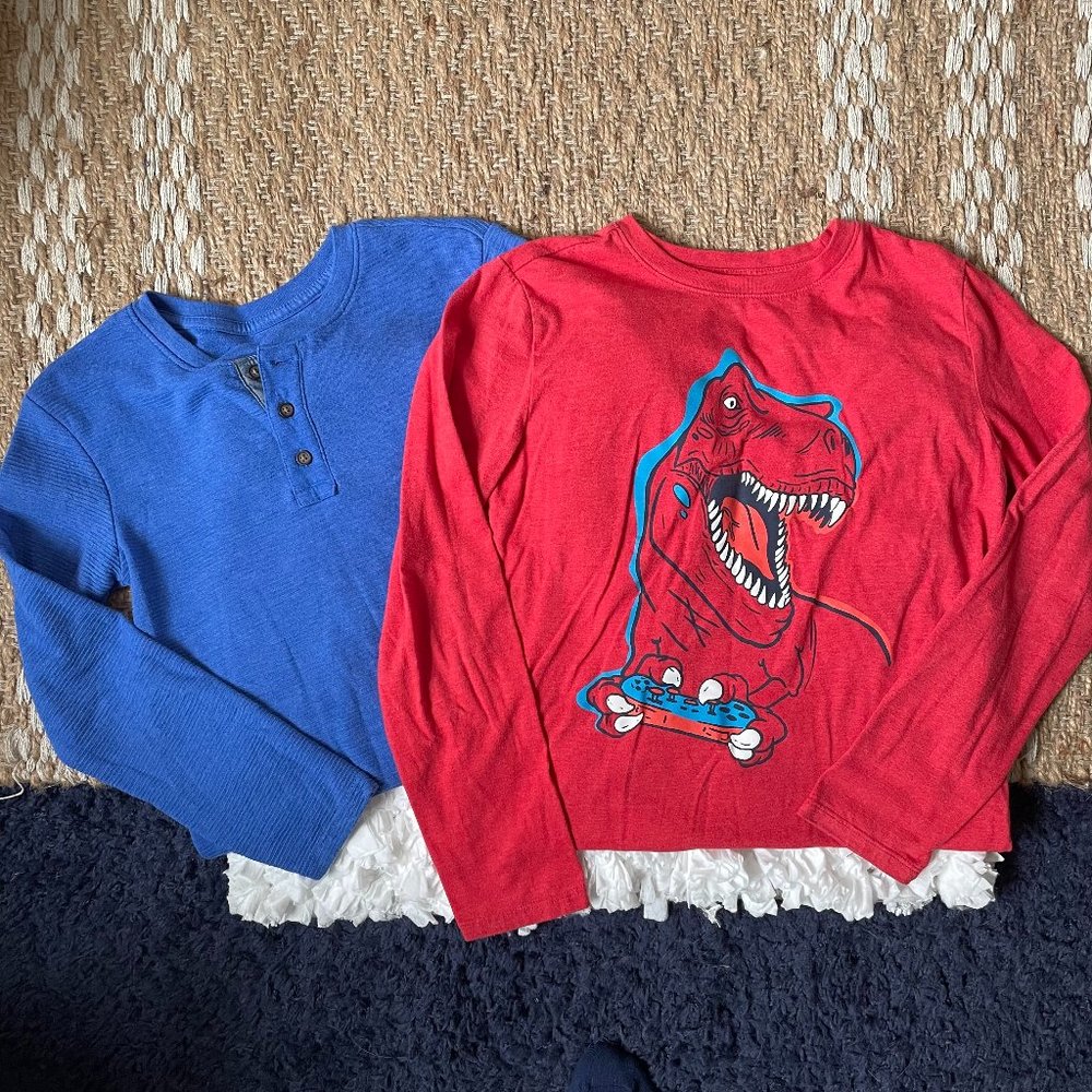 Boys Long Sleeve Shirt Bundle